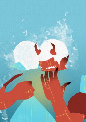 Portada de revista ilustrada