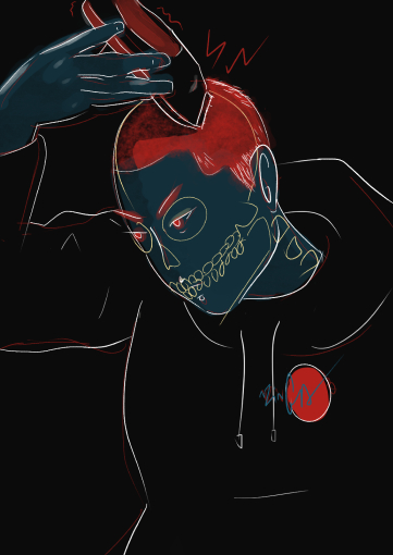 Portada de revista ilustrada