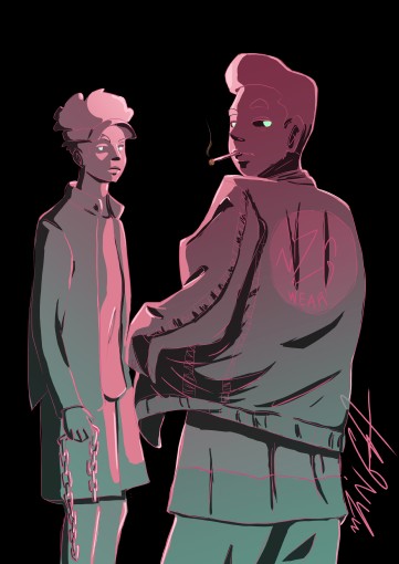 Portada de revista ilustrada