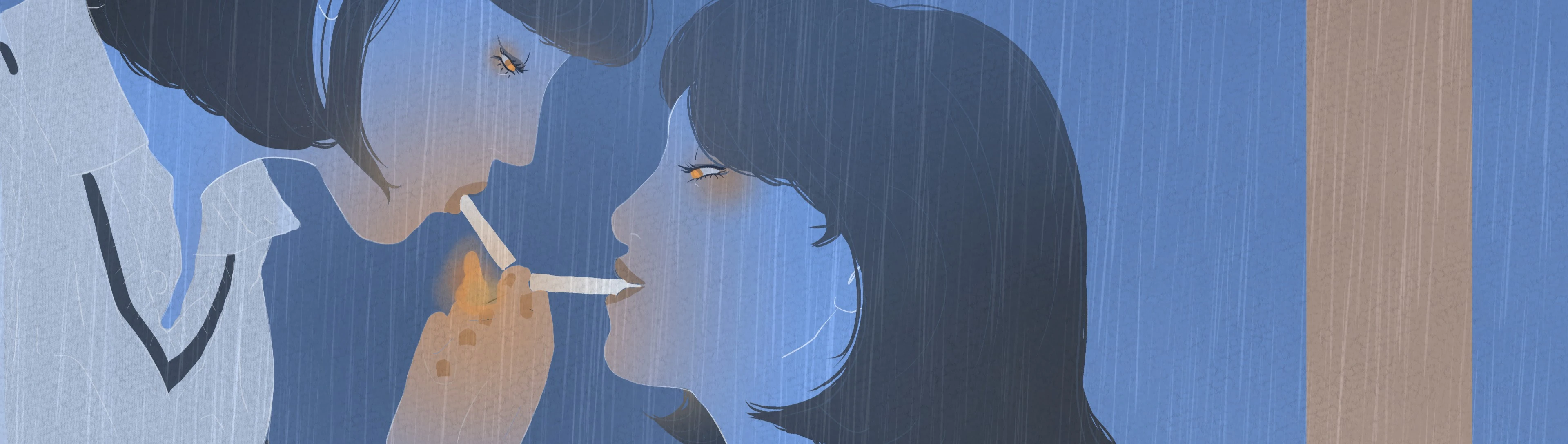 Ilustración- Blue por Nzinga Mbande