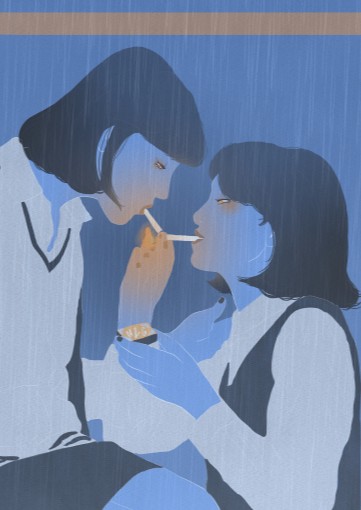 Portada de revista ilustrada